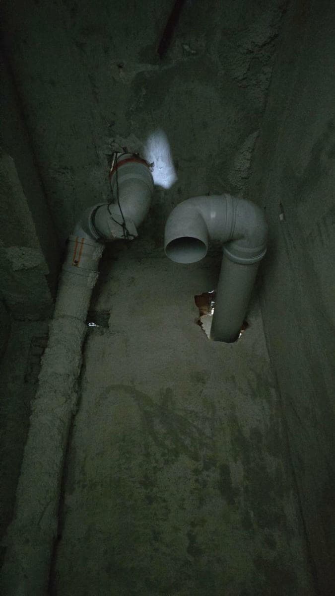 Su Borusu Tesisatı ekip kontrolü